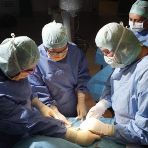 Europa ziekenhuis chirurgen at work